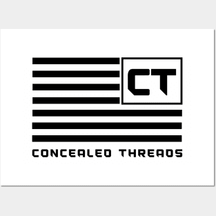 CT Vertical Flag Posters and Art